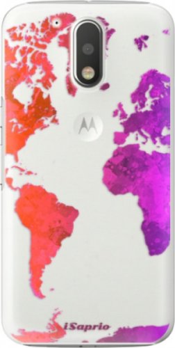 Plastové pouzdro iSaprio - Warm Map - Lenovo Moto G4 / G4 Plus