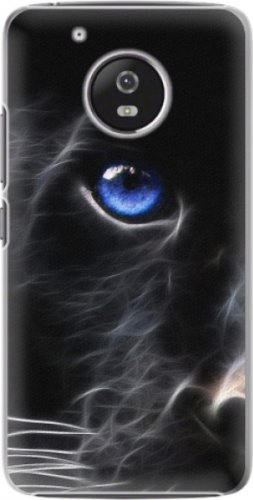 Plastové pouzdro iSaprio - Black Puma - Lenovo Moto G5