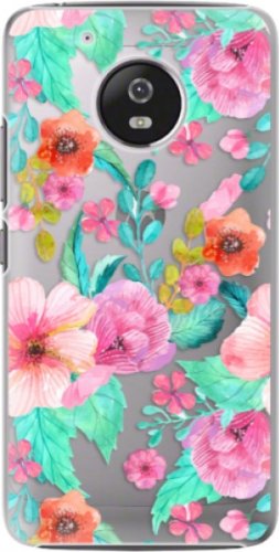 Plastové pouzdro iSaprio - Flower Pattern 01 - Lenovo Moto G5