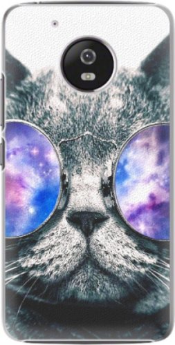 Plastové pouzdro iSaprio - Galaxy Cat - Lenovo Moto G5