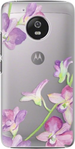 Plastové pouzdro iSaprio - Purple Orchid - Lenovo Moto G5