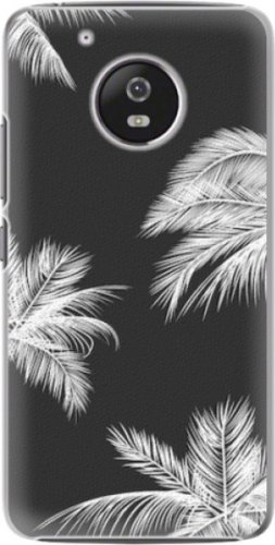 Plastové pouzdro iSaprio - White Palm - Lenovo Moto G5