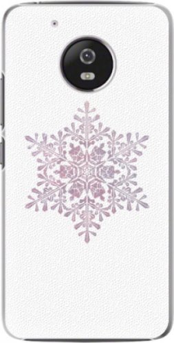 Plastové pouzdro iSaprio - Snow Flake - Lenovo Moto G5