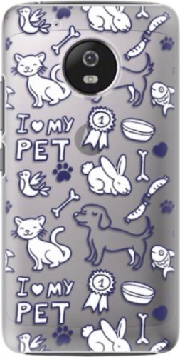 Plastové pouzdro iSaprio - Love my pets - Lenovo Moto G5