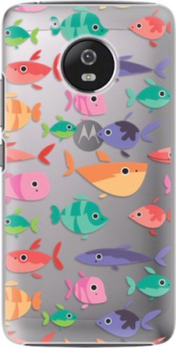 Plastové pouzdro iSaprio - Fish pattern 01 - Lenovo Moto G5