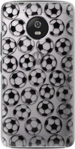 Plastové pouzdro iSaprio - Football pattern - black - Lenovo Moto G5