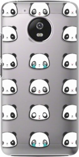Plastové pouzdro iSaprio - Panda pattern 01 - Lenovo Moto G5