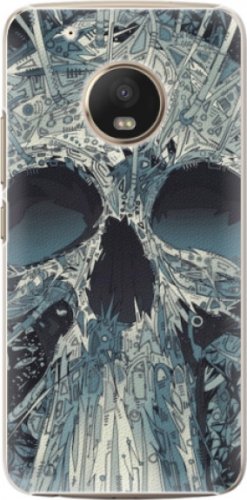 Plastové pouzdro iSaprio - Abstract Skull - Lenovo Moto G5 Plus