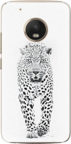 Plastové pouzdro iSaprio - White Jaguar - Lenovo Moto G5 Plus
