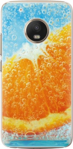 Plastové pouzdro iSaprio - Orange Water - Lenovo Moto G5 Plus