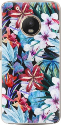 Plastové pouzdro iSaprio - Tropical Flowers 05 - Lenovo Moto G5 Plus