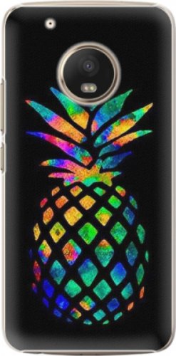 Plastové pouzdro iSaprio - Rainbow Pineapple - Lenovo Moto G5 Plus