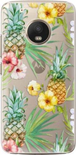 Plastové pouzdro iSaprio - Pineapple Pattern 02 - Lenovo Moto G5 Plus