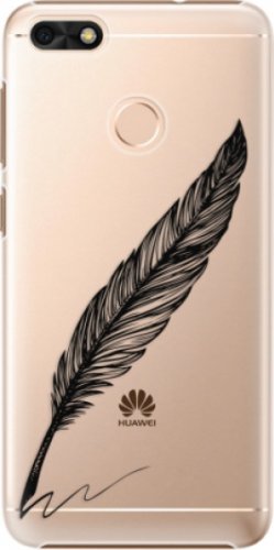 Plastové pouzdro iSaprio - Writing By Feather - black - Huawei P9 Lite Mini