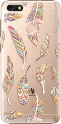 Plastové pouzdro iSaprio - Feather pattern 02 - Huawei P9 Lite Mini