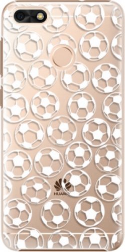 Plastové pouzdro iSaprio - Football pattern - white - Huawei P9 Lite Mini