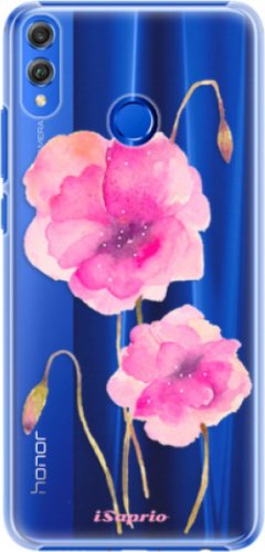 Plastové pouzdro iSaprio - Poppies 02 - Huawei Honor 8X