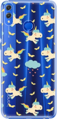 Plastové pouzdro iSaprio - Unicorn pattern 01 - Huawei Honor 8X