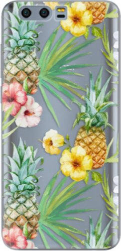 Silikonové pouzdro iSaprio - Pineapple Pattern 02 - Huawei Honor 9
