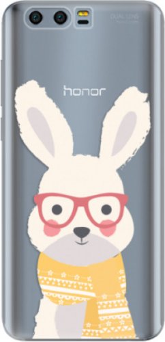 Silikonové pouzdro iSaprio - Smart Rabbit - Huawei Honor 9