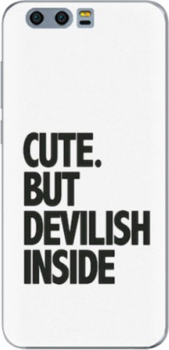 Silikonové pouzdro iSaprio - Devilish inside - Huawei Honor 9