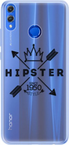 Silikonové pouzdro iSaprio - Hipster Style 02 - Huawei Honor 8X
