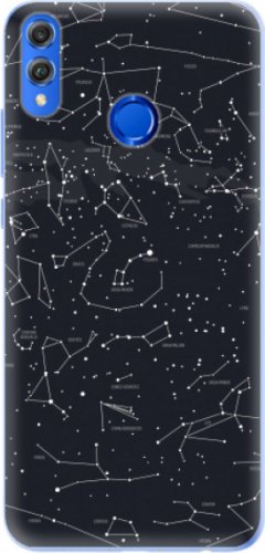 Silikonové pouzdro iSaprio - Night Sky 01 - Huawei Honor 8X