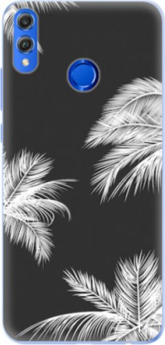Silikonové pouzdro iSaprio - White Palm - Huawei Honor 8X