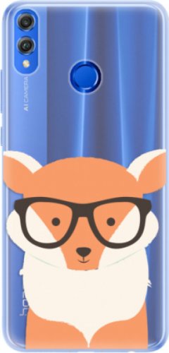 Silikonové pouzdro iSaprio - Orange Fox - Huawei Honor 8X