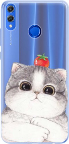 Silikonové pouzdro iSaprio - Cat 03 - Huawei Honor 8X