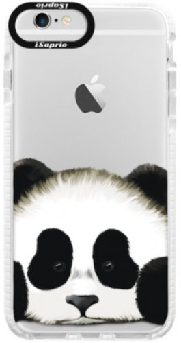 Silikonové pouzdro Bumper iSaprio - Sad Panda - iPhone 6/6S