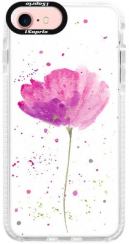 Silikonové pouzdro Bumper iSaprio - Poppies - iPhone 7