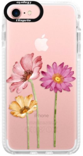 Silikonové pouzdro Bumper iSaprio - Three Flowers - iPhone 7