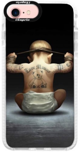 Silikonové pouzdro Bumper iSaprio - Crazy Baby - iPhone 7