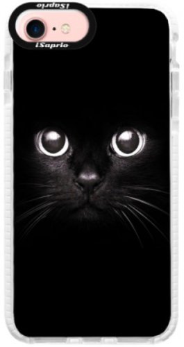 Silikonové pouzdro Bumper iSaprio - Black Cat - iPhone 7