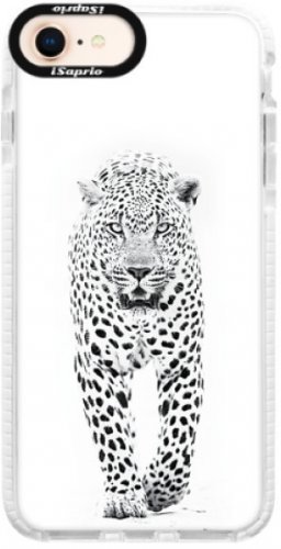 Silikonové pouzdro Bumper iSaprio - White Jaguar - iPhone 8