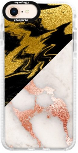 Silikonové pouzdro Bumper iSaprio - Shining Marble - iPhone 8