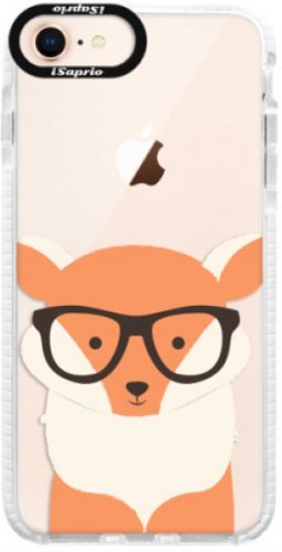 Silikonové pouzdro Bumper iSaprio - Orange Fox - iPhone 8