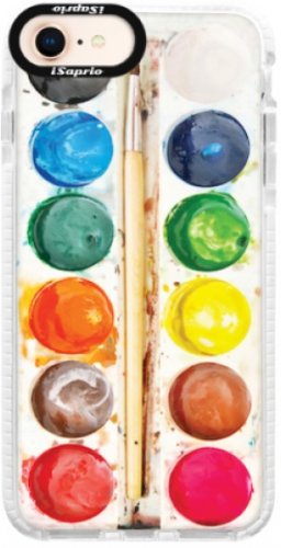 Silikonové pouzdro Bumper iSaprio - Watercolors - iPhone 8