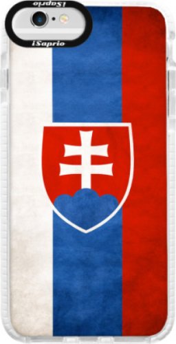 Silikonové pouzdro Bumper iSaprio - Slovakia Flag - iPhone 6 Plus/6S Plus