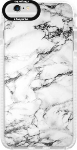 Silikonové pouzdro Bumper iSaprio - White Marble 01 - iPhone 6 Plus/6S Plus