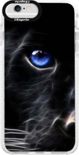Silikonové pouzdro Bumper iSaprio - Black Puma - iPhone 6 Plus/6S Plus