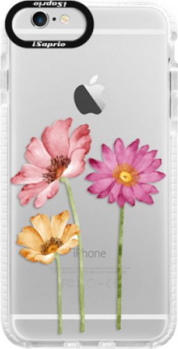Silikonové pouzdro Bumper iSaprio - Three Flowers - iPhone 6 Plus/6S Plus