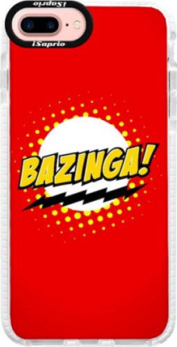 Silikonové pouzdro Bumper iSaprio - Bazinga 01 - iPhone 7 Plus