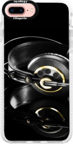 Silikonové pouzdro Bumper iSaprio - Headphones 02 - iPhone 7 Plus