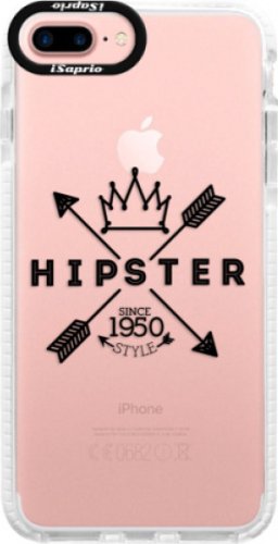 Silikonové pouzdro Bumper iSaprio - Hipster Style 02 - iPhone 7 Plus