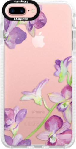 Silikonové pouzdro Bumper iSaprio - Purple Orchid - iPhone 7 Plus