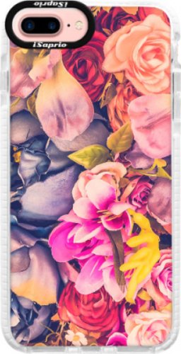 Silikonové pouzdro Bumper iSaprio - Beauty Flowers - iPhone 7 Plus