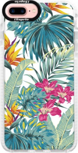 Silikonové pouzdro Bumper iSaprio - Tropical White 03 - iPhone 7 Plus