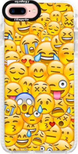 Silikonové pouzdro Bumper iSaprio - Emoji - iPhone 7 Plus